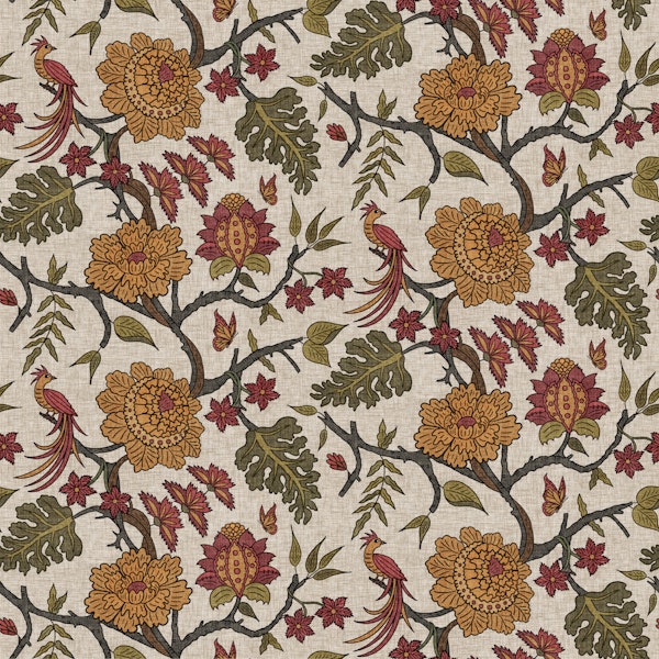 Oak & Saffron Chinoiserie