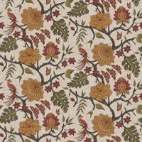 Moss & Saffron Chintz Botanical tapete
