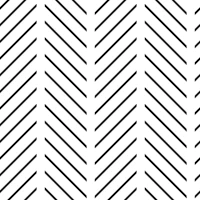 Dashed Chevron - Black and White tapeta