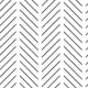Dashed Chevron - Black and White