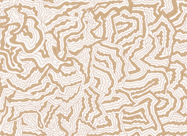 Abstract Desert Canyon