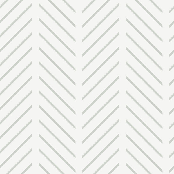 Dashed Chevron - Light Green Grey 2