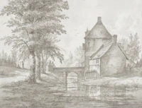 The Old Gate House - Soft Charcoal behang