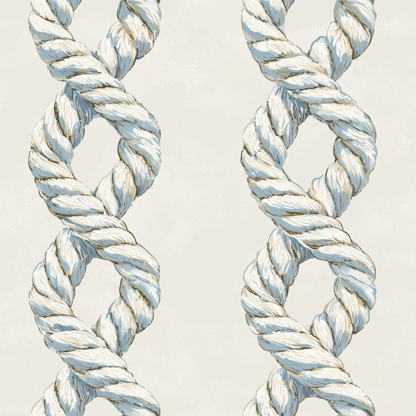 Sea Rope Vertical Strands Pattern
