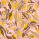 Exotic Floral Leaf Print