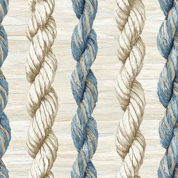 Marine Rope Nautical Stripe Pattern