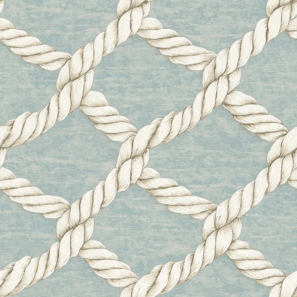 Seafoam Rope Weave Pattern