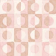 Watercolour Geometric - Terracotta Sunset