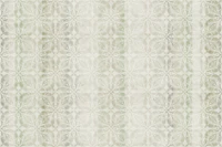 Boho Sunwashed Muted Sage Lattice tapet
