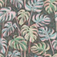 Teal and Pink Tropical Monstera