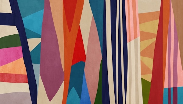 Bold Geometric Color Panels