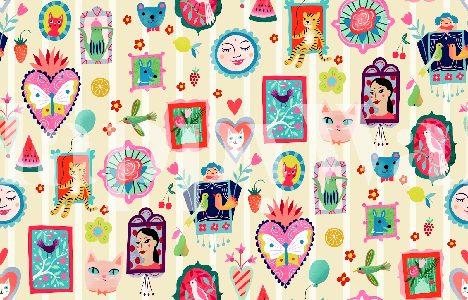 Whimsical Souvenirs and Colorful Trinkets - Happywall