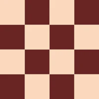 Peach & Mahogany red bathroom checkers M wallpaper