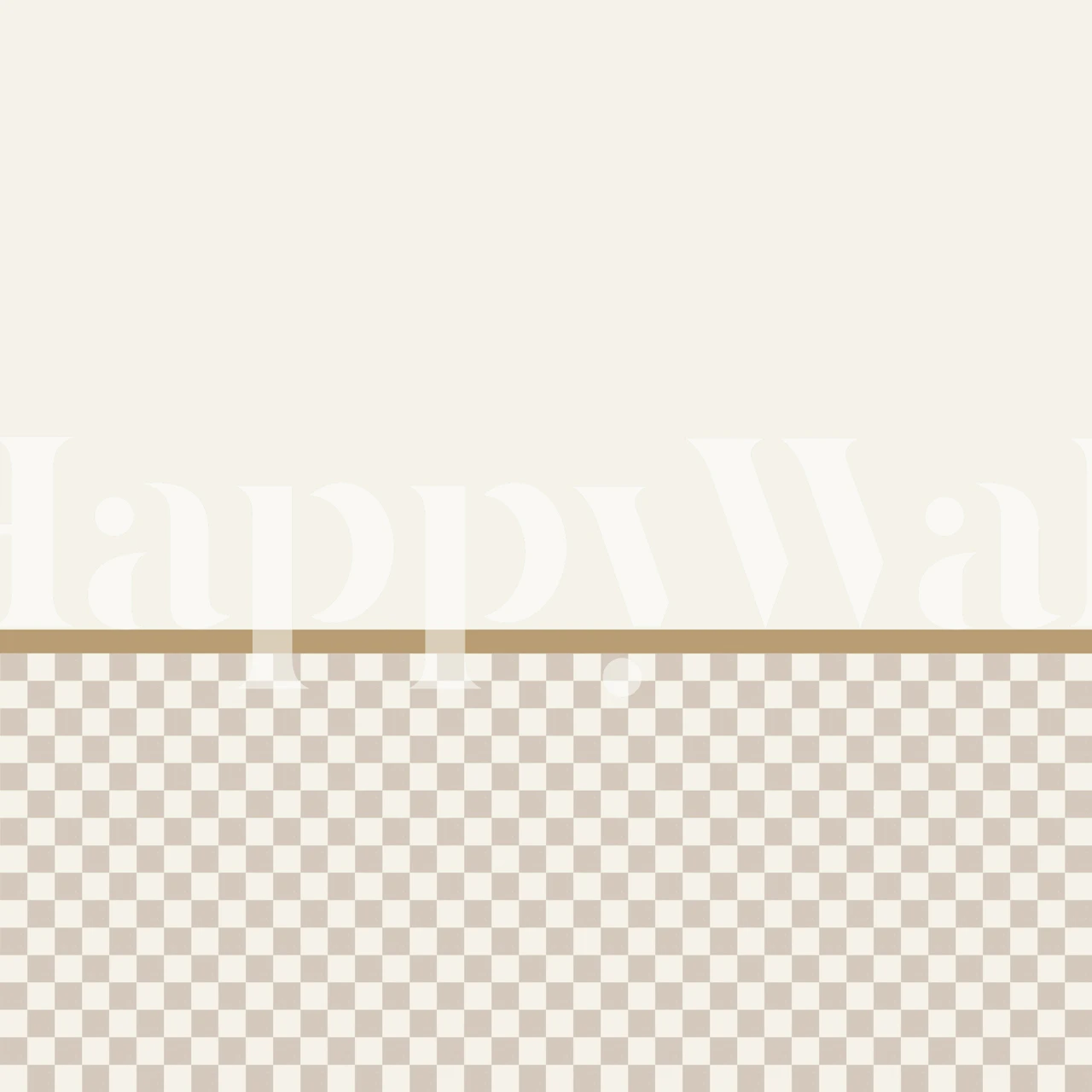 Soft Taupe Checkered Tiles tapete