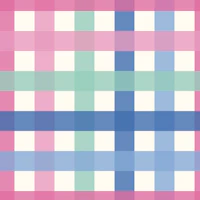 Preppy Gingham in Pink Blue and Mint tapete