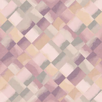 Relax Sunrise Painted Checker papel de parede