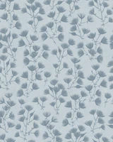Scandi Blue Textured Trailing Floral tapeet