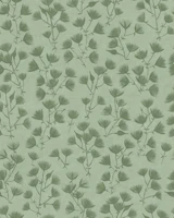 Vintage Sage Textured Trailing Botanical tapeet