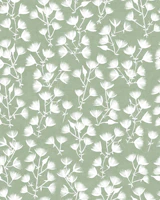 Scandinavian Sage Trailing Textured Floral tapety