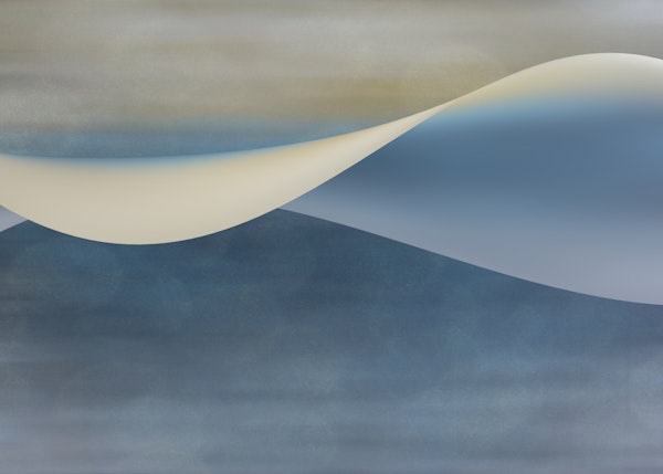 Soft Blue Wave Gradient