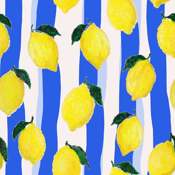Lemon Grove Blue Stripes