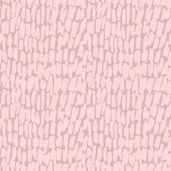 Minimal organic strokes - blush pink medium
