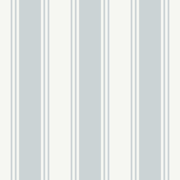 Noah Coastal Scandi Stripes - Blue Gray