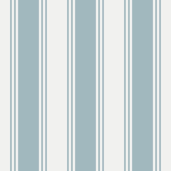 Noah Coastal Scandi Stripes - Scandi Blue