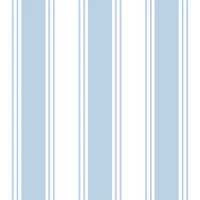 Noah Coastal Scandi Stripes - Air Blue behang