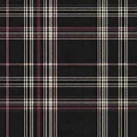 Moody Black Rustic Plaid Weave tapeta