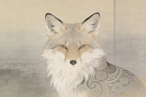 Japanese Style Fox Art