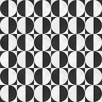 Black White Half Moon Grid tapeet