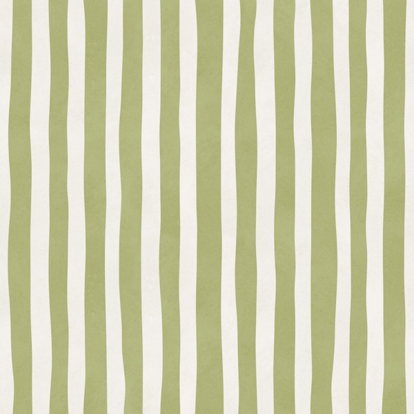Sage Green Wavy Stripes