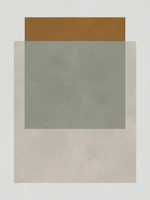 Muted Geometric Color Blocks tapete