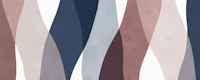 Modern Wavy Shapes in Muted Tones wallpaper