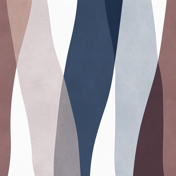 Scandinavian Abstract Pastel Shapes