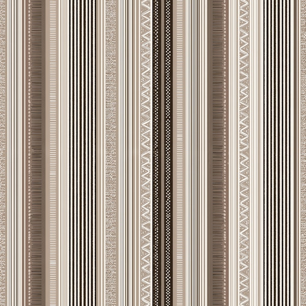 Tribal Earth Tone Stripe