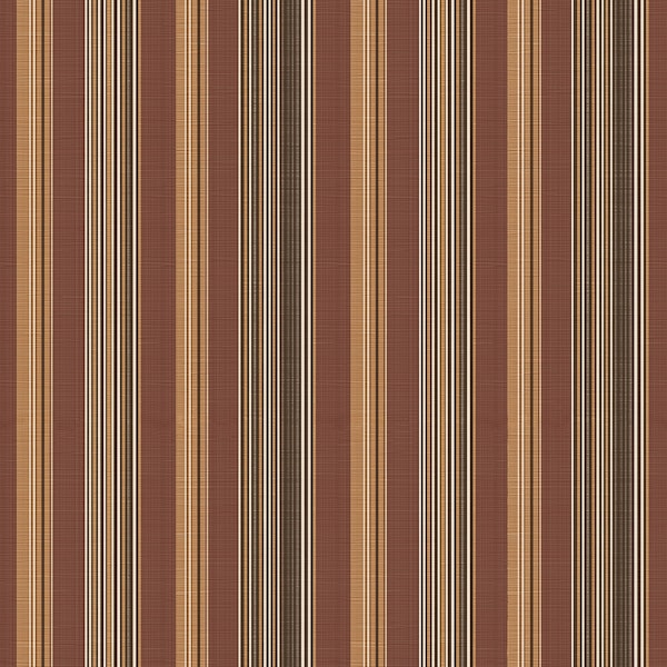 Cozy Lodge Brown Stripe