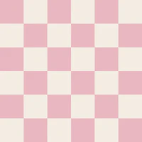 Nursery Pink Checker Squares tapetas