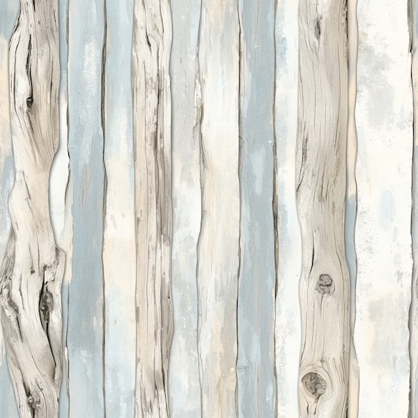 Beach Cottage Wooden Boards Pattern