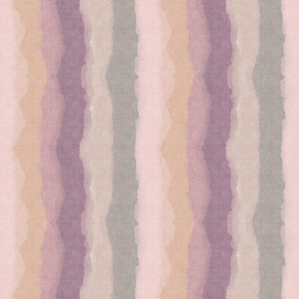 Relax Sunrise Painted Stripes Mural
