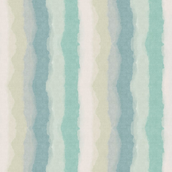 Relax Watery Painted Stripes Mural