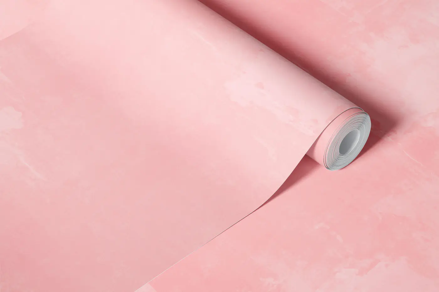 Minimal Light Pink Concrete Haze wallpaper roll