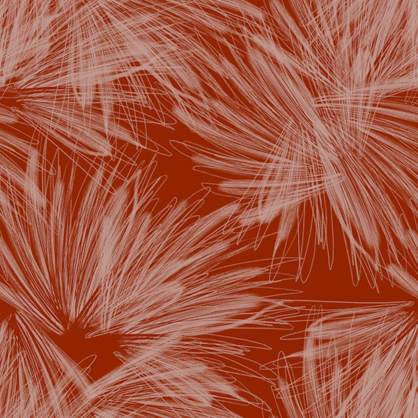 Terracotta Palm Fronds