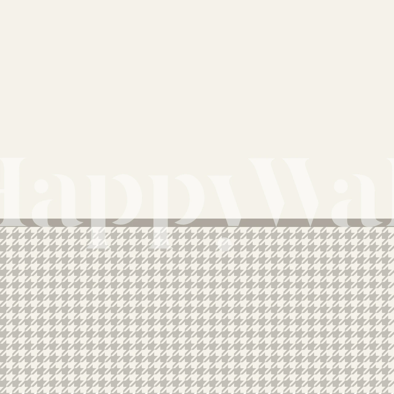 Scandi Soft Gray Houndstooth Trim tapeet