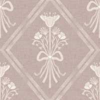 Blush Folk Bouquet behang