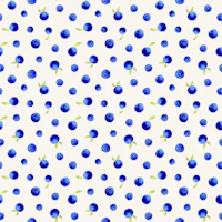 Fresh Blueberry Botanical papiers peint