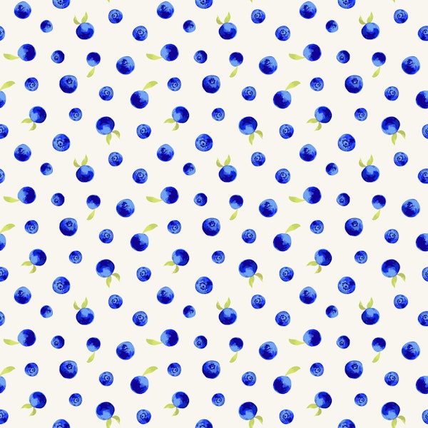 Fresh Blueberry Botanical