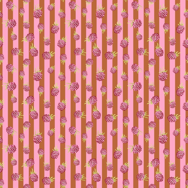 Fruity Raspberry Stripes