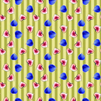 Fruity Fig Stripes green papiers peint